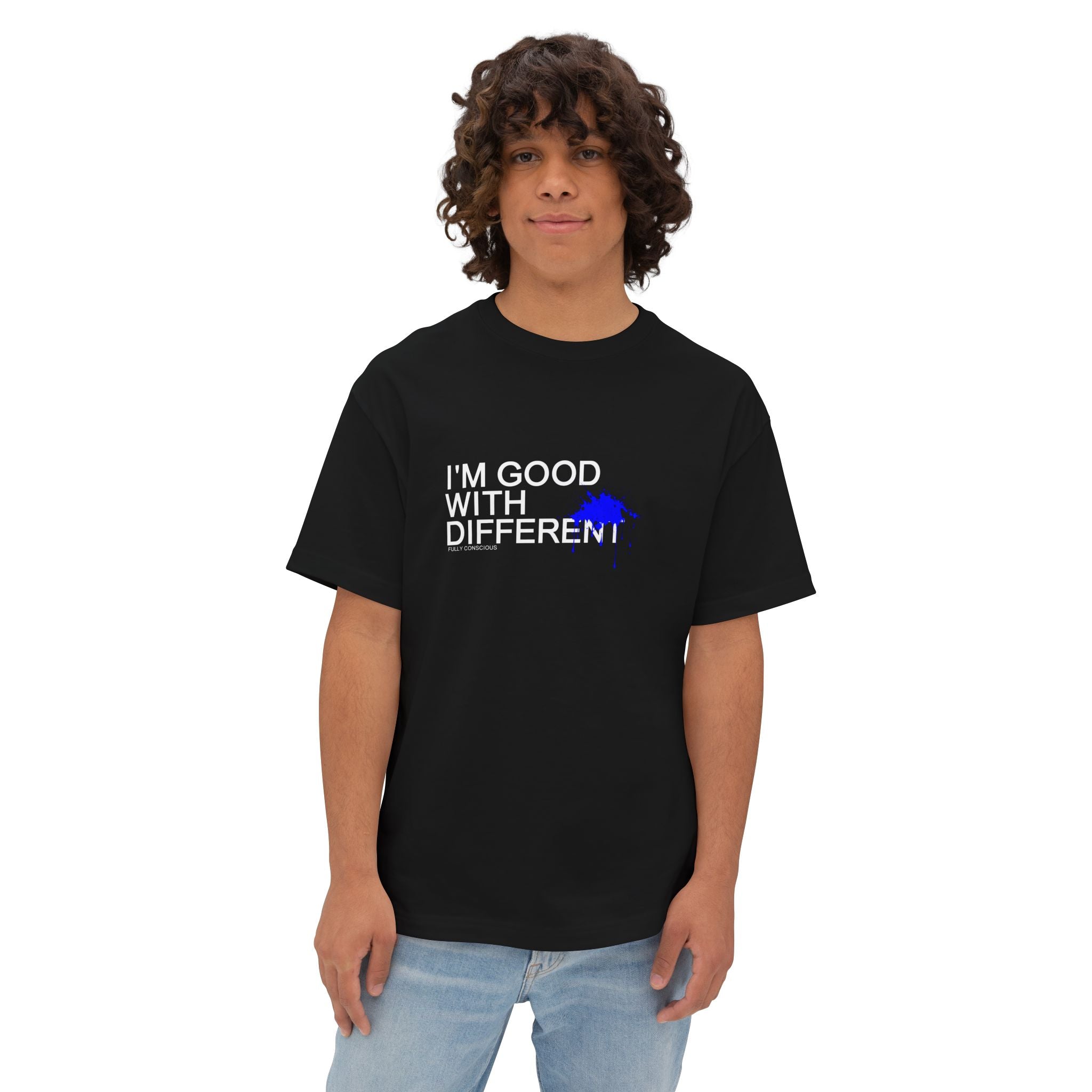I'M GOOD WITH DIFFERENT - FRONT - Fully Conscious Apparel