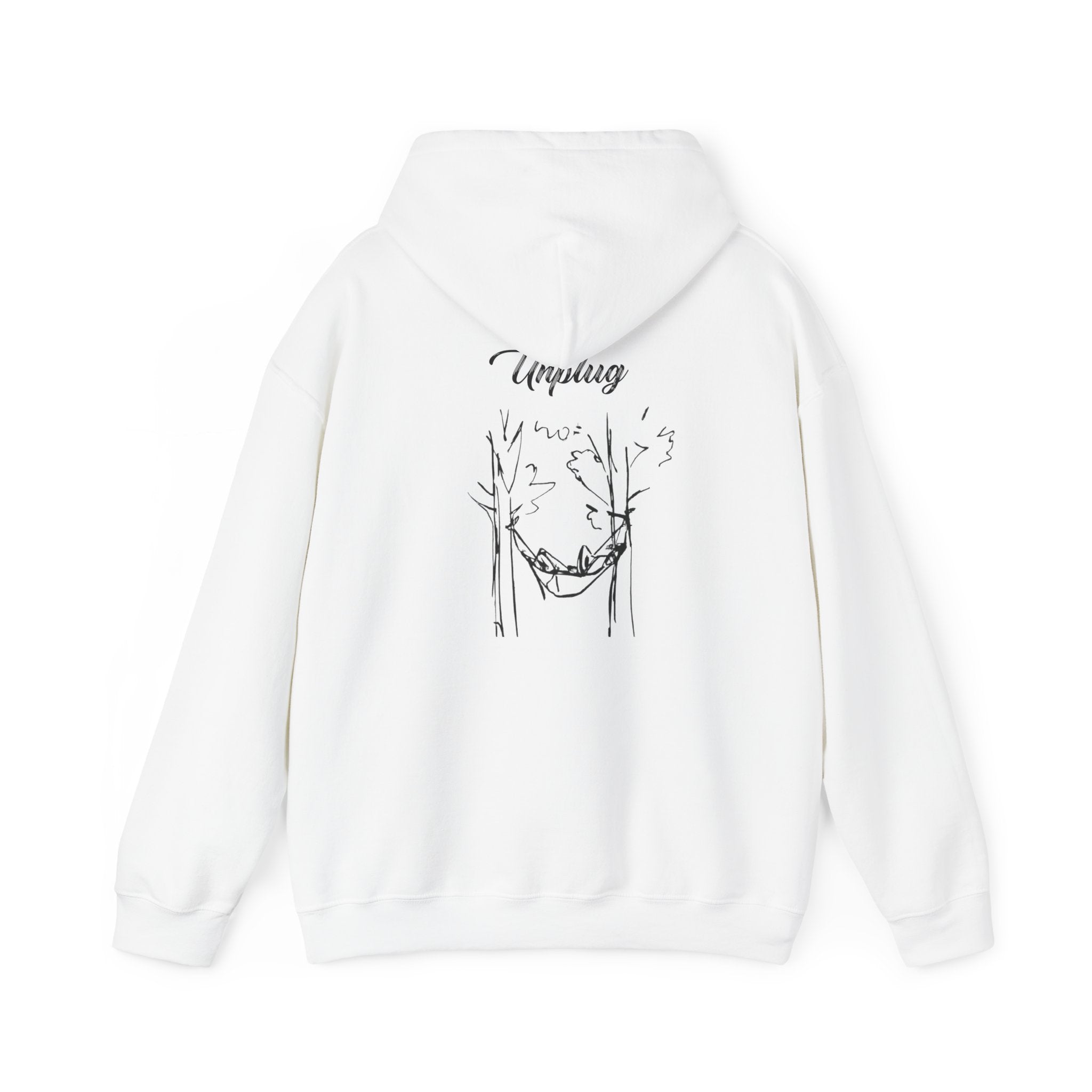 UNPLUG HOODIE - When it's time to get away from the screens for a bit - Fully Conscious Apparel
