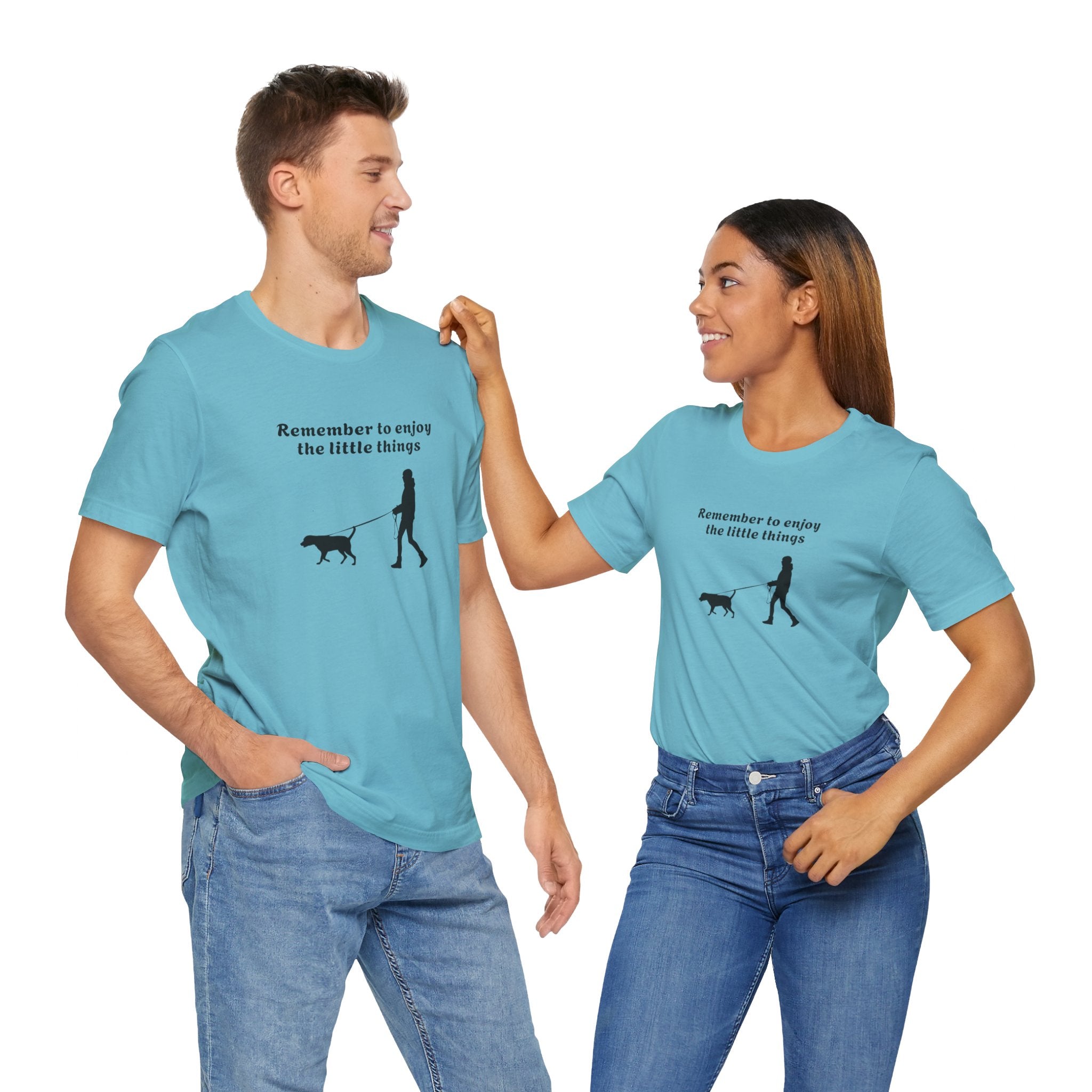 REMEMBER TO ENJOY THE LITTLE THINGS FOR DOG LOVERS - Fully Conscious Apparel