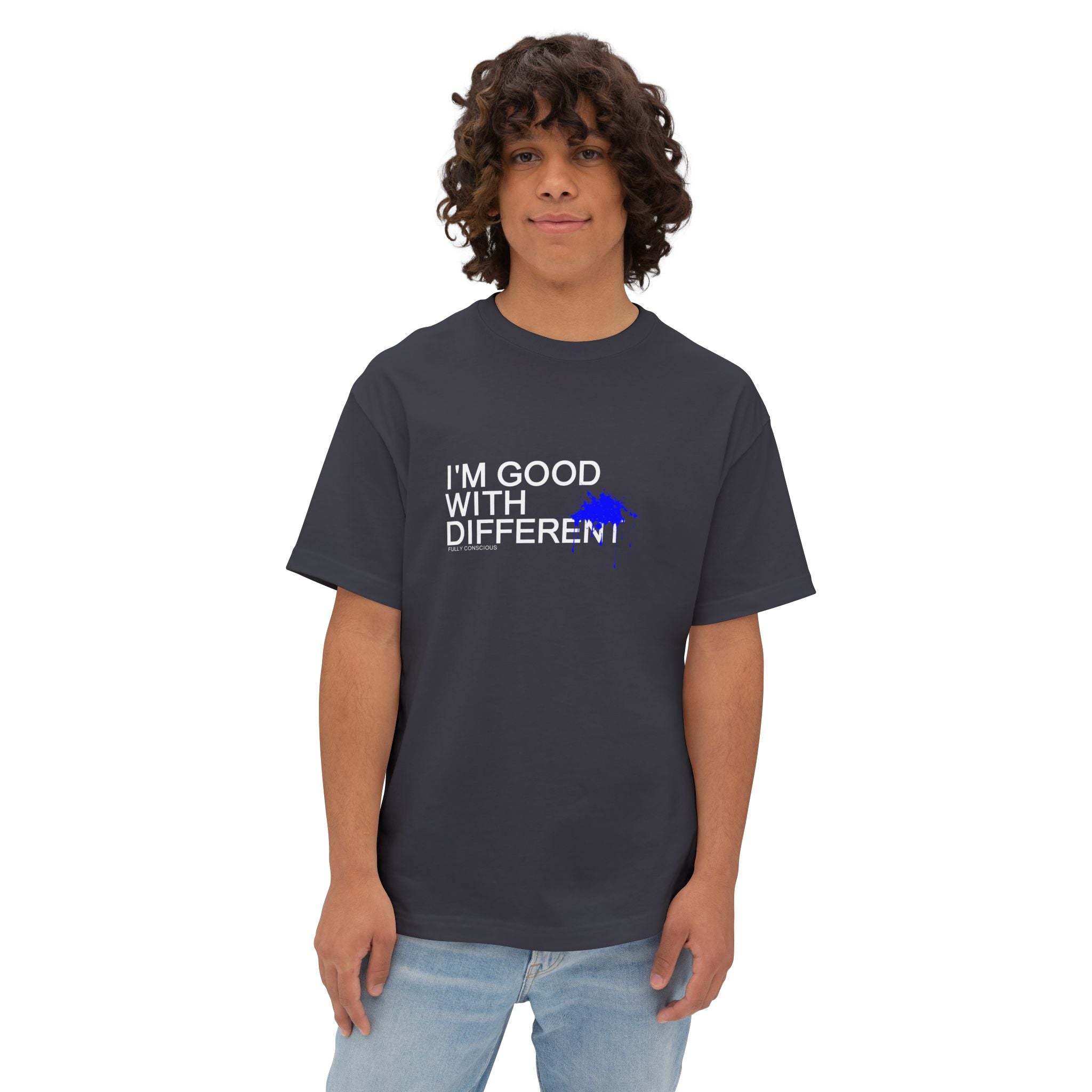I'M GOOD WITH DIFFERENT - FRONT - Fully Conscious Apparel