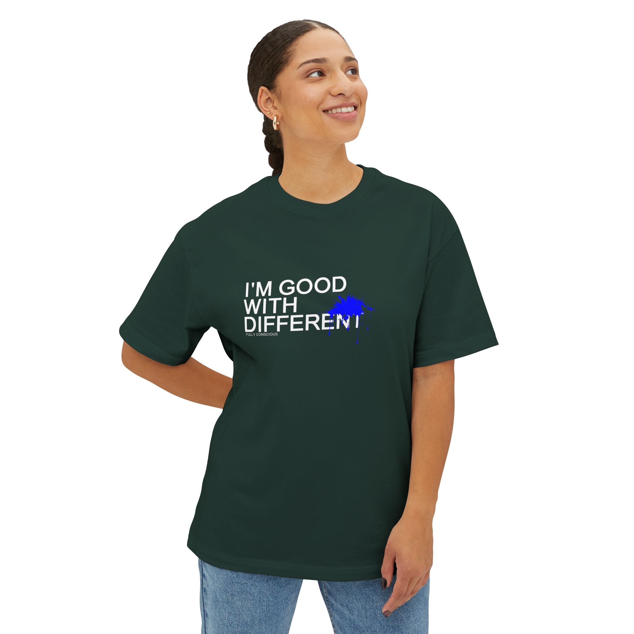 I'M GOOD WITH DIFFERENT - FRONT - Fully Conscious Apparel