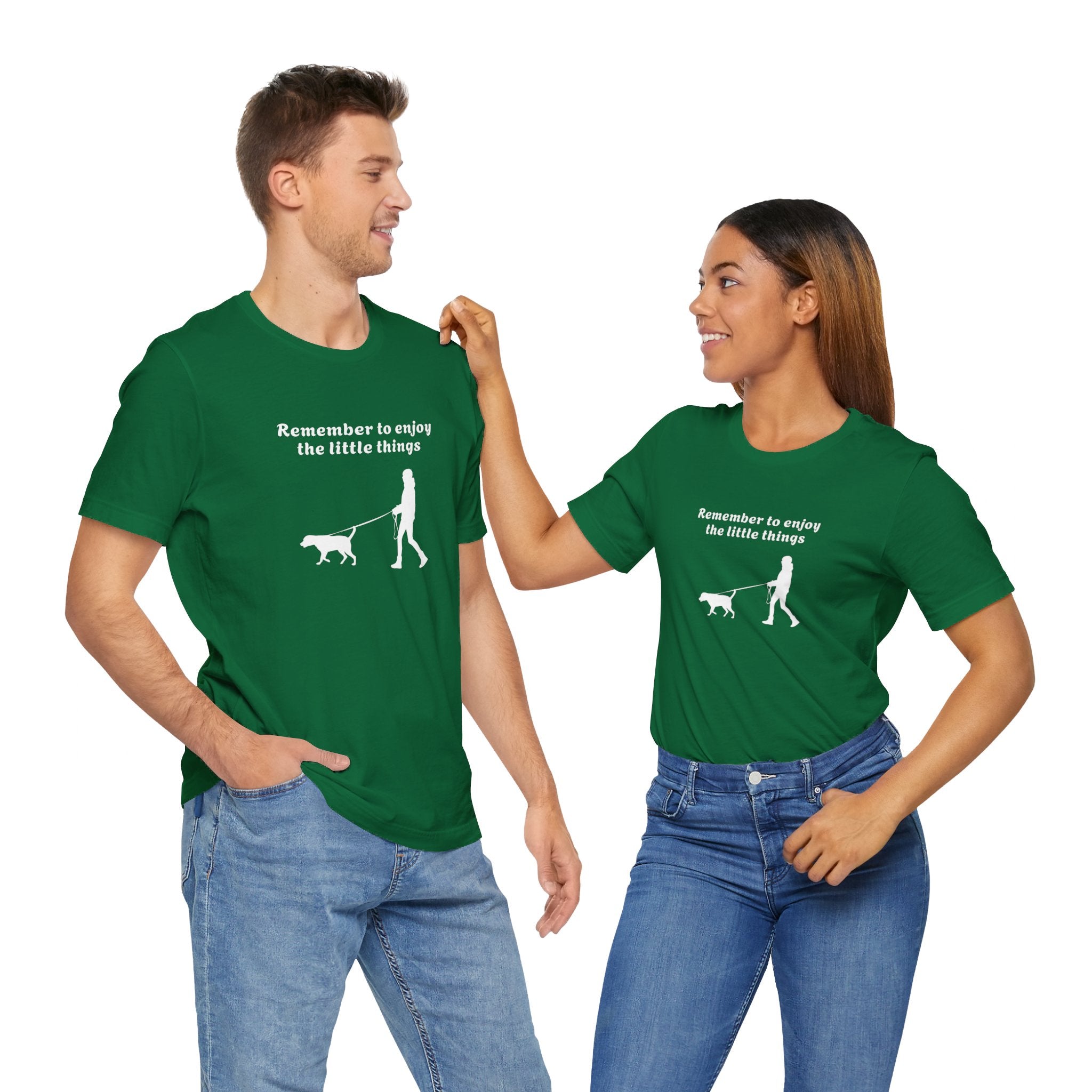 REMEMBER TO ENJOY THE LITTLE THINGS FOR DOG LOVERS - Fully Conscious Apparel