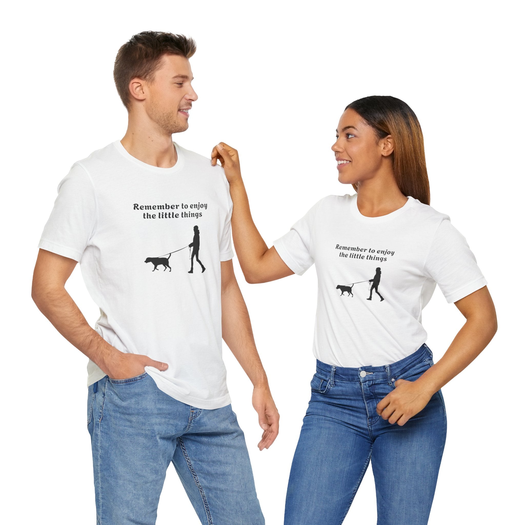 REMEMBER TO ENJOY THE LITTLE THINGS FOR DOG LOVERS - Fully Conscious Apparel