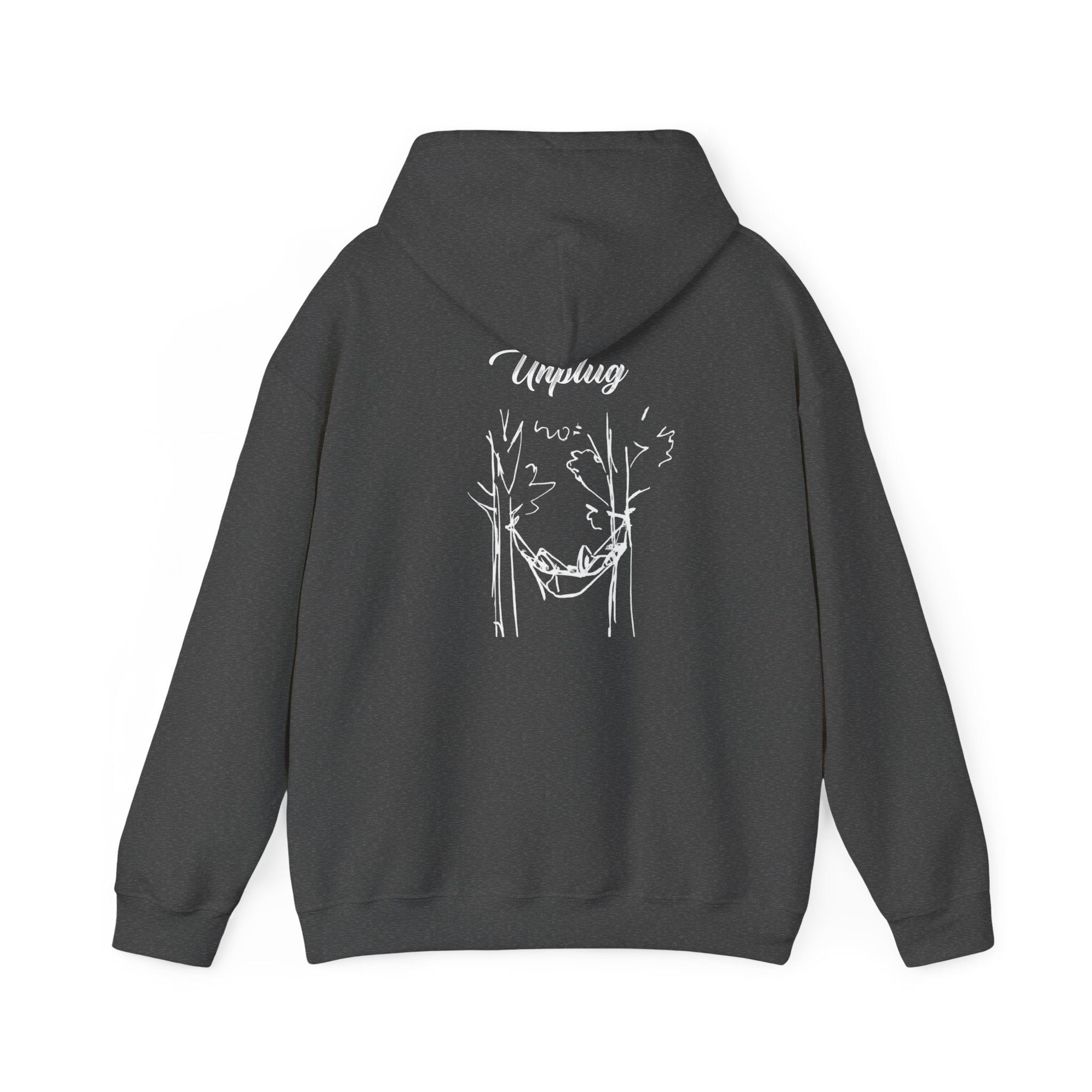 UNPLUG HOODIE - When it's time to get away from the screens for a bit - Fully Conscious Apparel