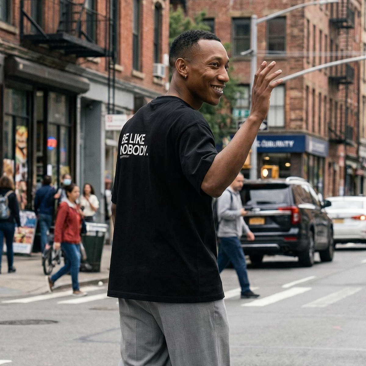 BE LIKE NOBODY.™ BACK - Fully Conscious Apparel