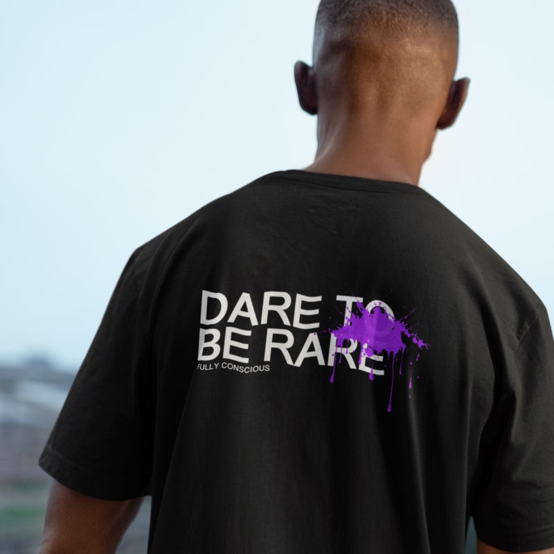 DARE TO BE RARE PURPLE - Fully Conscious Apparel