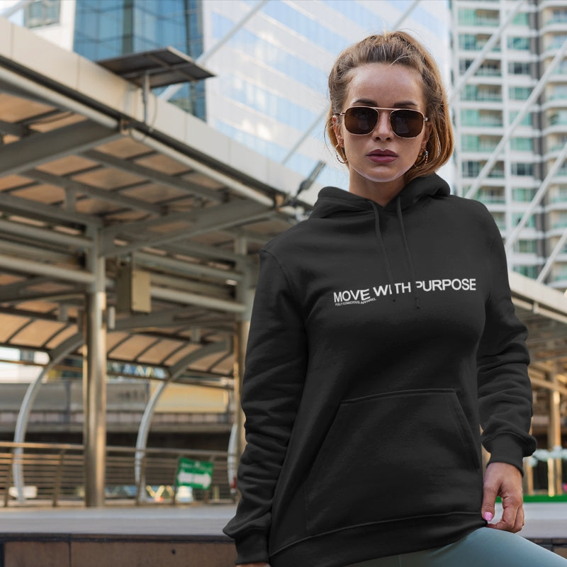 MOVE WITH PURPOSE HOODIE - Fully Conscious Apparel