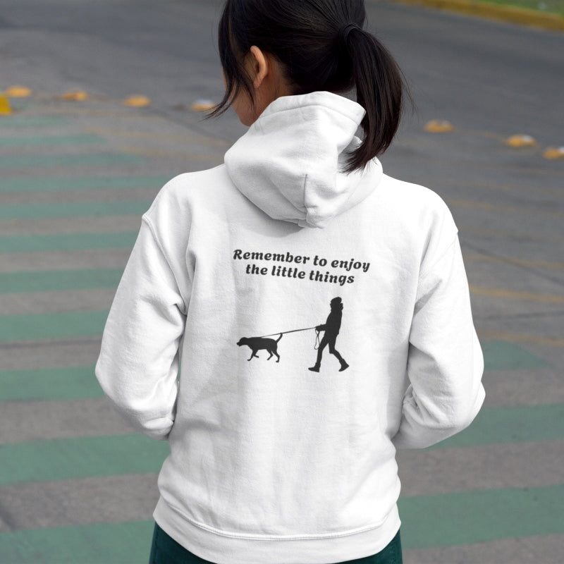 REMEMBER TO ENJOY THE LITTLE THINGS HOODIE - Fully Conscious Apparel